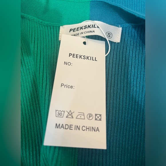 NWT Deep Sea Ribbed Sweater Midi Dress - Picture 10 of 10